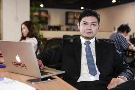 Tiến sỹ 25 tuổi và ước mơ cháy bỏng nâng tầm Start-up tại Việt - 1 Tiến sĩ Lê Quang Tú - Chuyên gia tư vấn chiến lược phát triển và công nghệ tại Công ty TNHH Giải pháp Tích hợp dữ liệu NAB.