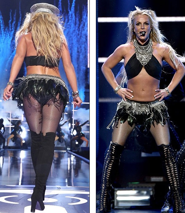Britney Spears bốc lửa trên sân khấu - 2 Britney Spears bốc lửa trên sân khấu - 2