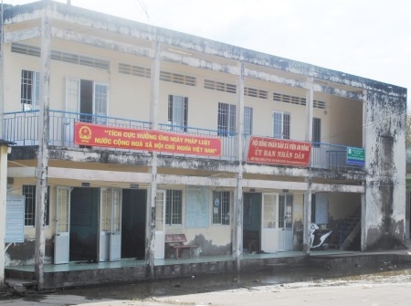 Xã Viên An Đông, nơi Chủ tịch MTTQ xã bị cảnh cáo vì thiếu trung thực.