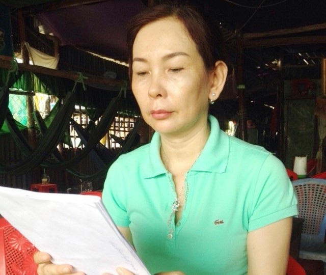 Cà Mau: Bị kết tội "Tham ô", một nữ kế toán bệnh viện “kêu oan” - 1 Bà Mai Kiều Oanh trình bày với PV Dân trí.