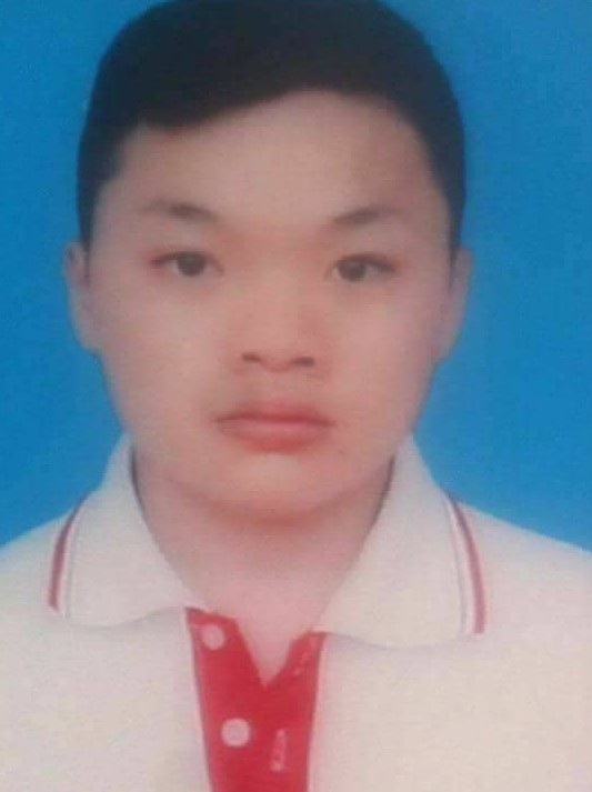 
Nam sinh rời khỏi nhà sau cuộc điện thoại và mất tích gần 1 tuần nay (ảnh gia đình cung cấp)
