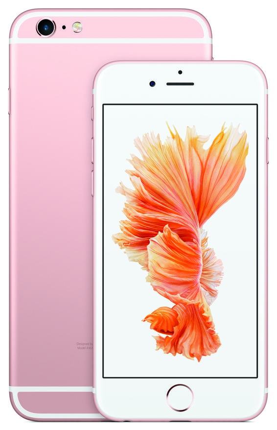Không sở hữu nhiều khác biệt về thiết kế cũng như các tính năng mới, nhưng Tim Cook vẫn biết cách khiến người dùng chi tiền vì màu hồng độc đáo (gold rose) trên iPhone 6s. iPhone 6s cũng là thế hệ iPhone đầu tiên có màn hình cảm ứng lực 3D Touch, và nâng cấp camera lên thành 12-megapixel.