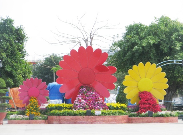 Ấn tượng hình gà “khủng” đón Tết Đinh Dậu - 11