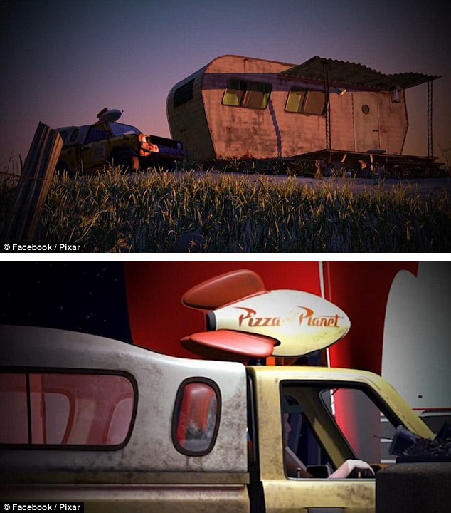 Chiếc xe tải cũ bị bỏ đi trong “A Bug’s Life” (Thế giới côn trùng - 1998) chính là chiếc xe tải Pizza Planet từng xuất hiện trong “Toy Story” (Câu chuyện đồ chơi - 1995).