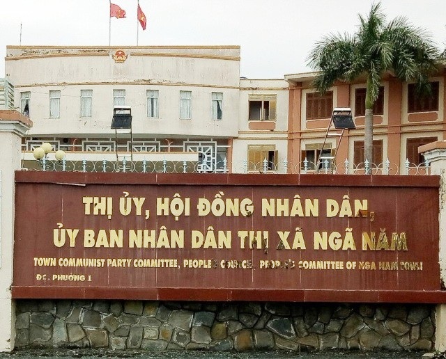 Thị xã Ngã Năm, nơi ông Nguyễn Tấn Tùng là Phó Chánh Thanh tra thị xã. (Ảnh: CTV)