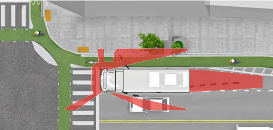 Kinh nghiệm đi cạnh xe tải, xe công-ten-nơ - 2 Kinh nghiệm đi cạnh xe tải, xe công-ten-nơ - 2