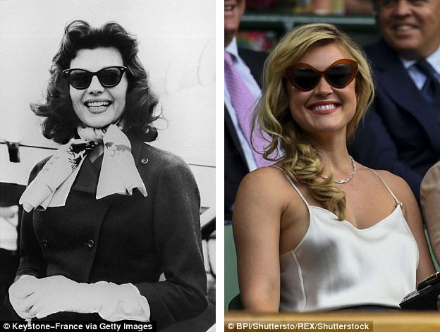Lý do tại sao bạn không bao giờ nên vứt đồ cũ đi - 2 Nữ diễn viên Rita Hayworth (trái) hồi năm 1957. Nữ ca sĩ Camilla Kerslake (phải).