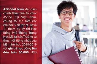 Học bổng ASSIST Mỹ 60.000 USD cho nhà lãnh đạo tương lai - 2 Học bổng ASSIST Mỹ 60.000 USD cho nhà lãnh đạo tương lai - 2