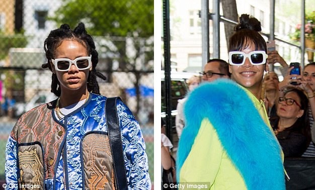 Ngôi sao khiến phụ nữ “lao đi” mua sắm nhiều nhất là ai? - 3 Phong cách của Rihanna đôi khi rất… dị biệt.