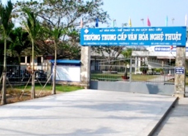 Khuất tất tại Trường Trung cấp VHNT Bạc Liêu: Thiệt hại tài sản hơn 1 tỷ, mới thu hồi gần 300 triệu! - 1 Trường Trung cấp Văn hóa - Nghệ thuật Bạc Liêu, nơi xảy ra vụ việc.