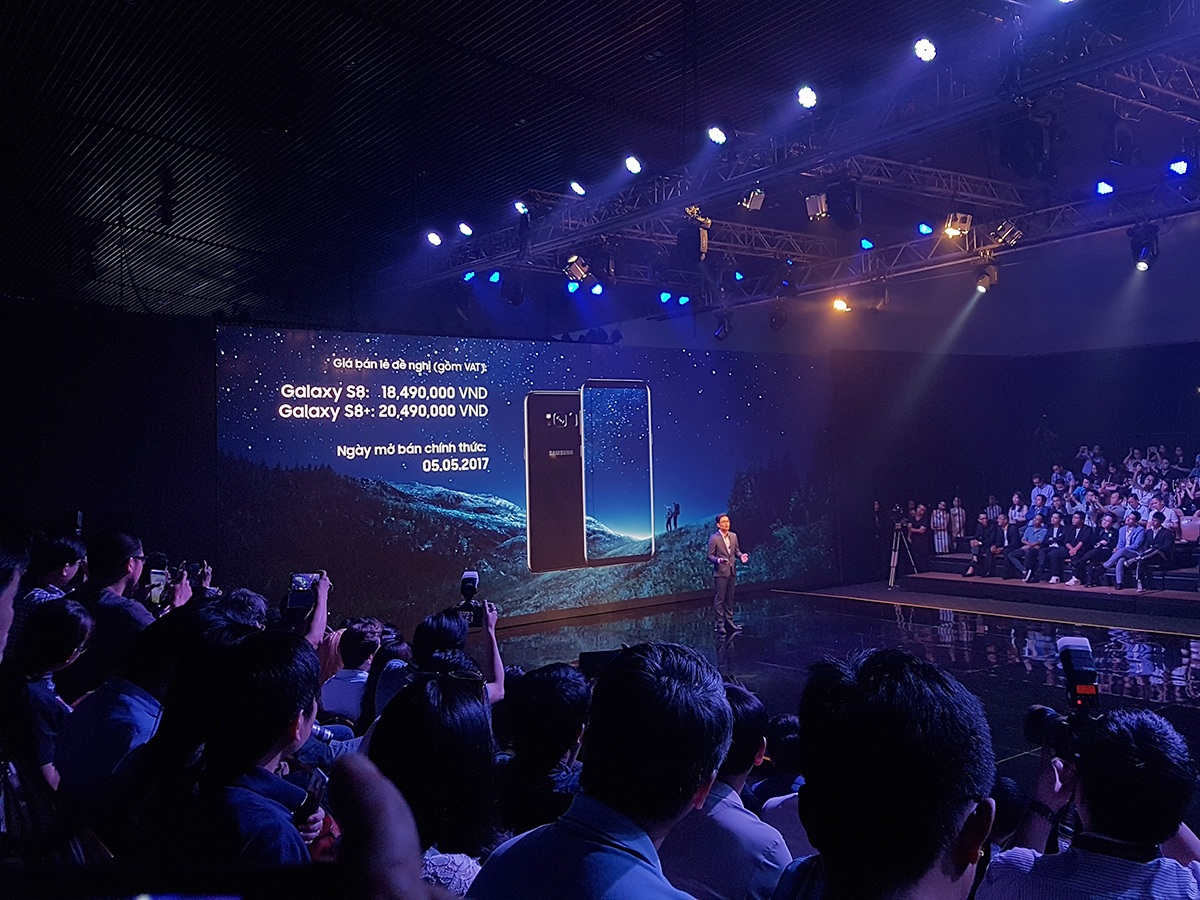 Galaxy S8 chính thức ra mắt tại Việt Nam, giá 18,5 triệu đồng - 2 Galaxy S8 chính thức ra mắt tại Việt Nam, giá 18,5 triệu đồng - 2