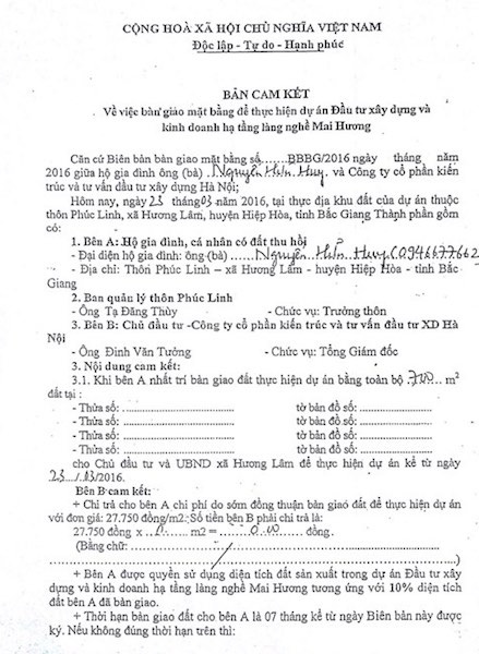 Bắc Giang: Bị thu hồi đất “bờ xôi ruộng mật”, người dân được “dỗ ngọt” như thế nào? - 2 Bắc Giang: Bị thu hồi đất “bờ xôi ruộng mật”, người dân được “dỗ ngọt” như thế nào? - 2