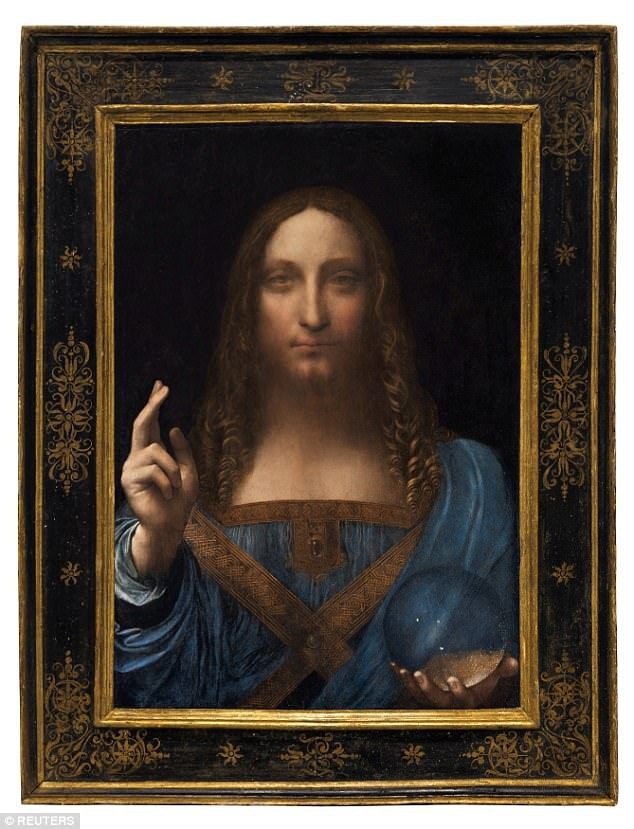Ai là người chi 10.234 tỷ đồng mua bức tranh đắt nhất thế giới? - 1 Bức “Salvator Mundi”, do danh họa người Ý Leonardo Da Vinci thực hiện, vừa được bán ra hồi tháng trước với giá 450,3 triệu USD (tương đương 10.234 tỷ đồng).