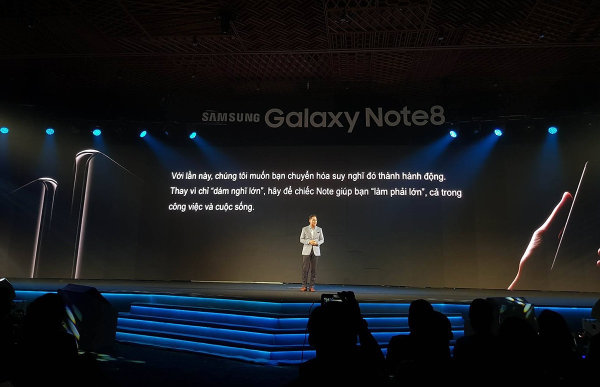 Galaxy Note8 chính thức ra mắt tại Việt Nam, giá 22,5 triệu đồng - 1 Galaxy Note8 chính thức ra mắt tại Việt Nam, giá 22,5 triệu đồng - 1