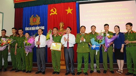 Hải Phòng: Khen thưởng công an quận Hồng Bàng phá nhiều chuyên án ma tuý lớn - 1 Công an quận Hồng Bàng liên tiếp phá các chuyên án ma túy lớn (ảnh CTV)