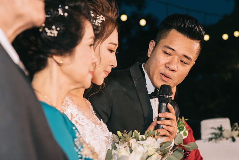 Đám cưới "trong mơ" với 300 khách cùng “xăm” biểu tượng hạnh phúc - 10