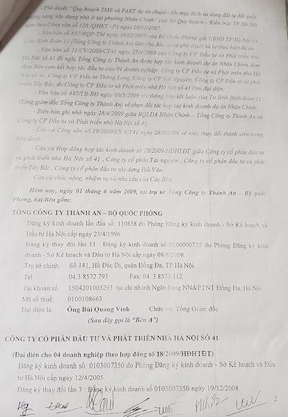 Hà Nội: Mua nhà trên giấy, người dân khốn khổ đi đòi lại tiền “mồ hôi nước mắt” - 5 Hà Nội: Mua nhà trên giấy, người dân khốn khổ đi đòi lại tiền “mồ hôi nước mắt” - 5