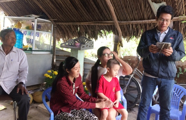 Gần 88 triệu đồng đến với em Nguyễn Đức Trung - 2 Gần 88 triệu đồng đến với em Nguyễn Đức Trung - 2
