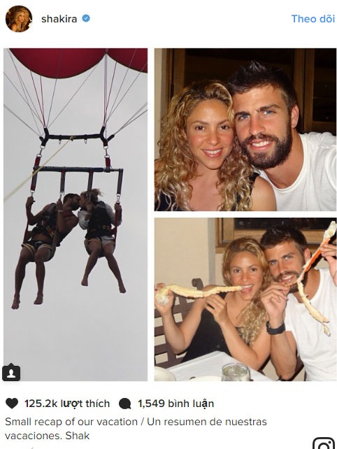 Những khoảnh khắc ngọt ngào của Shakira và chồng trẻ - 8
Những khoảnh khắc hò hẹn hạnh phúc của đôi đũa lệch sau mùa World Cup năm 2010.