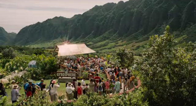 Ngọn núi nổi tiếng nhất trong lịch sử điện ảnh - 4 Jurassic World (Công viên khủng long 4 - 2015)