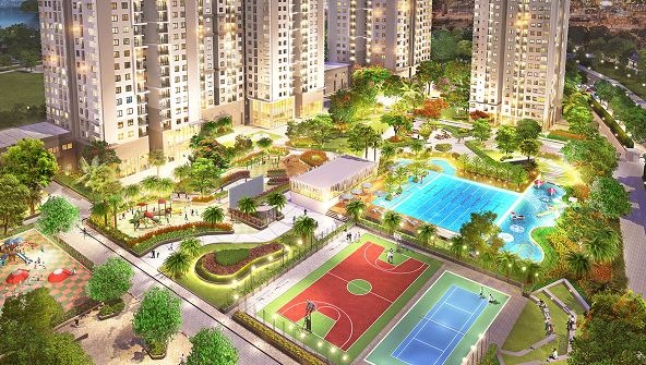 TPHCM: Nhà ở cho gia đình trẻ hút khách - 3 Dự án SSR thu hút nhiều người trẻ vì có đến 69 tiện ích như nhà trẻ, hồ bơi, sân thể thao, sân chơi…