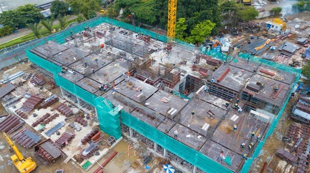 “Choáng” với căn hộ 2 mặt tiền sông Sài Gòn giá chỉ 2,2 tỷ đồng - 3 Với nhịp độ thi công tốt, dự án sẽ được bàn giao vào quý 4/2018