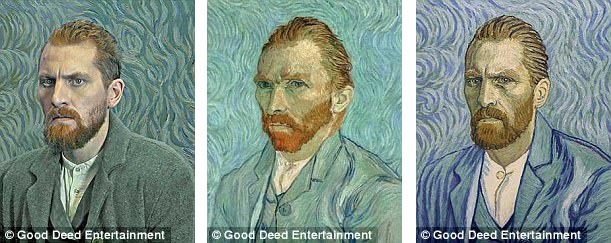 65.000 bức tranh làm nên… một bộ phim điện ảnh - 2 Từng khuôn hình trong “Loving Vincent” đều là các bức tranh sơn dầu được vẽ tay theo phong cách của Van Gogh, lấy cảm hứng từ các tác phẩm hội họa của ông để tạo nên những khuôn hình giao thoa giữa câu chuyện điện ảnh và siêu phẩm hội họa.