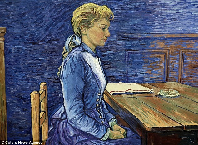65.000 bức tranh làm nên… một bộ phim điện ảnh - 6 Một bức tranh của Van Gogh khắc họa cô gái có tên Adeline Ravoux cũng xuất hiện trong trailer. Trong phim, nhân vật Adeline Ravoux được đảm nhận bởi nữ diễn viên Eleanor Tomlinson. Các phân cảnh diễn xuất của diễn viên người thật sẽ giúp truyền cảm hứng cho các bức tranh thêm sống động và chân thực.