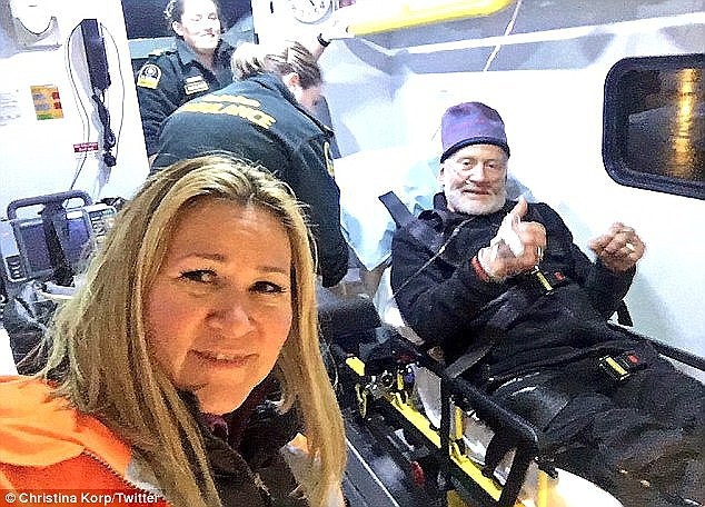 Trong chuyến hành trình chinh phục Nam Cực, Buzz Aldrin đã gặp những trục trặc sức khỏe, đặc biệt là ở hệ hô hấp, ông đã phải nhanh chóng được đưa đi cấp cứu tại bệnh viện gần nhất thuộc lãnh thổ New Zealand.