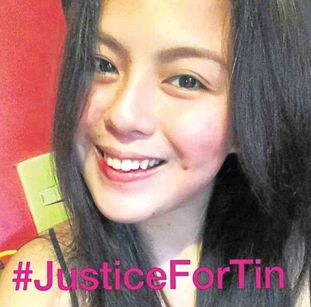 Hoa hậu Philippines bị sát hại sau khi nhận hoa và sôcôla - 4 Hiện tại, trên mạng xã hội Philippines, từ khóa #JusticeForTin (công bằng cho Tin) đang xuất hiện trong nhiều đăng tải thể hiện sự thương tiếc dành cho người đẹp xấu số. Tin là tên gọi thân mật của cô Balagtas.