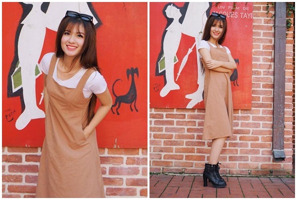 Đỗ Huệ với phong cách khoẻ khoắn, trẻ trung