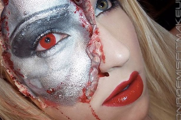 Những ý tưởng trang điểm kinh dị cho ngày lễ Halloween - 7 Những ý tưởng trang điểm kinh dị cho ngày lễ Halloween - 7