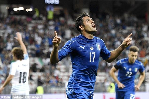 
Eder nhân đôi cách biệt lên 2-0 cho Italia
