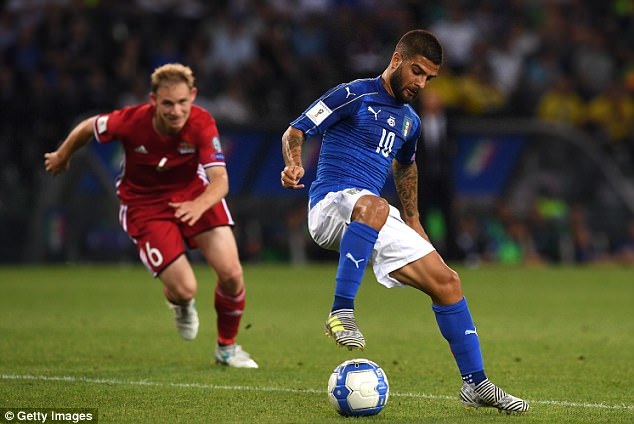 
Tình huống xử lý điêu luyện của tiền đạo Italia
