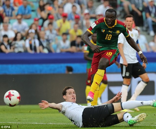 Đức đánh bại Cameroon trong ngày trọng tài rút nhầm thẻ đỏ - 18
Cameroon bị loại với vị trí cuối bảng
