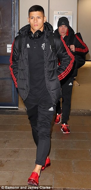 Thua mất mặt trước Basel, MU trở lại Manchester vào giữa đêm - 6
Hậu vệ Rojo đã trở lại thi đấu sau quãng thời gian dài nghỉ dưỡng thương