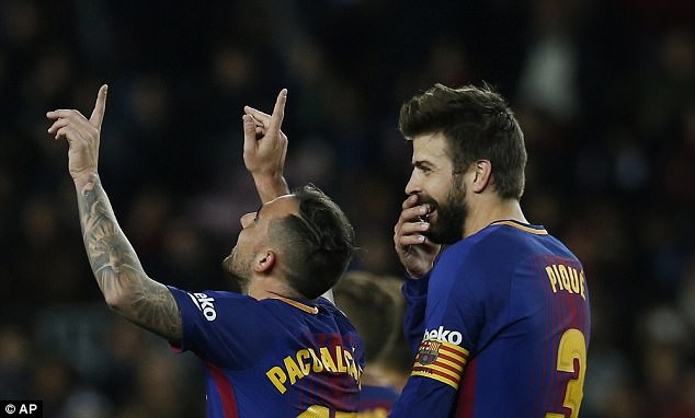 Barcelona đi tiếp ở Cúp Nhà vua sau chiến thắng 8-0 - 3
Barcelona tiếp tục cuộc hành trình bảo vệ ngôi vô địch Cúp Nhà vua