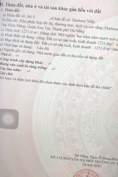 Một sổ đỏ đất cơ sở sản xuất, kinh doanh, theo quy định hạn sử dụng là 50 năm, nhưng trước đây lại ghi hạn sử dụng lâu dài.