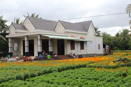 Xứ hoa Bến Tre đẹp như “tranh vẽ” ngày giáp Tết - 7 Xứ hoa Bến Tre đẹp như “tranh vẽ” ngày giáp Tết - 7