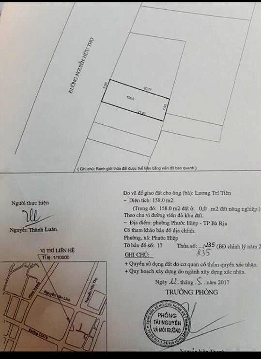 "Đoán trước" quy hoạch, hoán đổi đất vàng cho Bí thư Thành ủy? - 4 Vị trí mảnh đất ông Tiên được hoán đổi.