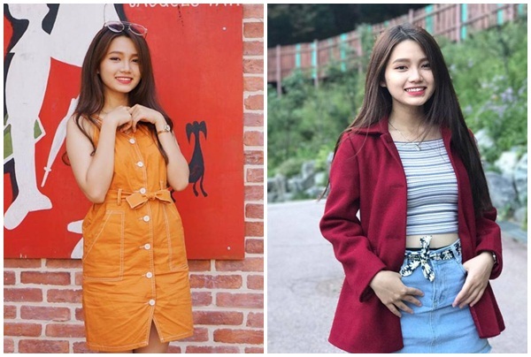 Trâm Anh tỏa sáng cùng nụ cười đẹp