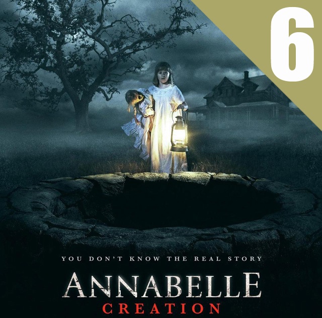 Phim kinh dị 18+ “Gã hề ma quái” xô đổ nhiều kỷ lục ngoài phòng vé - 8 Phim kinh dị “Annabelle: Creation” (Annabelle: Tạo vật quỷ dữ) đứng thứ 6 với 2,6 triệu USD.