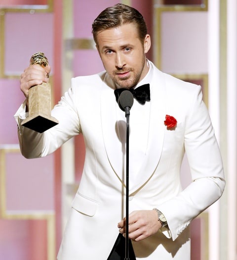 Quả Cầu Vàng 2017: “La La Land” và đại thắng lịch sử - 1 Ryan Gosling đã về đích trong cuộc đua song mã tại giải Quả Cầu Vàng
