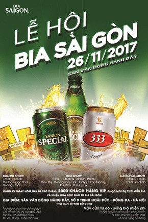 Người dân Hà Nội nóng lòng chờ đón Lễ hội Bia Sài Gòn - 1 Người dân Hà Nội nóng lòng chờ đón Lễ hội Bia Sài Gòn - 1