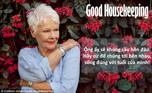 Nữ diễn viên gạo cội Judi Dench (82 tuổi) đã có một cuộc tình “nở muộn” kéo dài suốt 7 năm qua với người bạn tri kỷ - một nhà hoạt động bảo vệ môi trường - ông David Mills (74 tuổi).