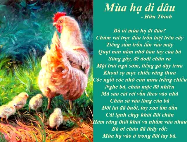 Đầu xuân Đinh Dậu, tìm nghe tiếng gà trong thơ - Ảnh 7. Đầu xuân Đinh Dậu, tìm nghe tiếng gà trong thơ - Ảnh 7.