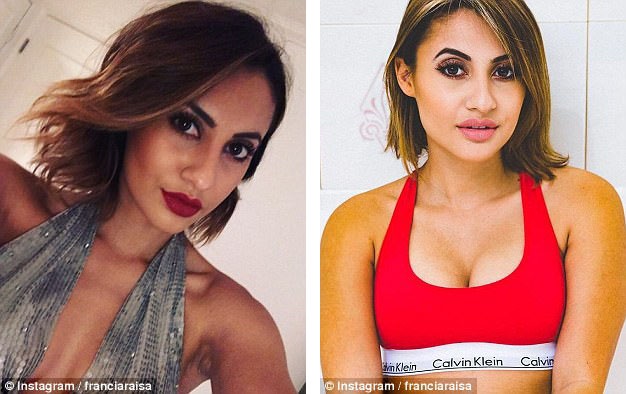 Ngỡ ngàng về một tình bạn tuyệt vời trong showbiz - 12 Francia Raisa (29 tuổi) là một người mẫu kiêm diễn viên.