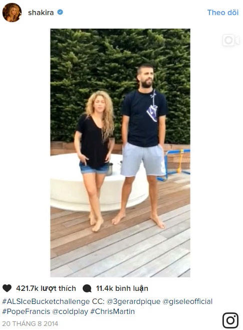 Những khoảnh khắc ngọt ngào của Shakira và chồng trẻ - 9 Những khoảnh khắc ngọt ngào của Shakira và chồng trẻ - 9