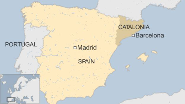 Tây Ban Nha có thể tung vũ khí pháp lý để ngăn Catalonia "dứt áo" ra đi - 2
Vùng Catalonia đang muốn tách khỏi Tây Ban Nha để trở thành một quốc gia độc lập (Đồ họa: BBC)