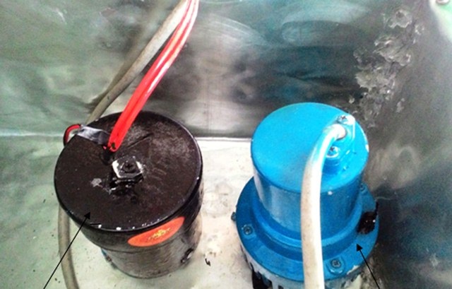 Nam sinh lớp 8 chế tạo máy bơm nước tự động trên ghe tàu - 3 Hệ thống bơm nước tự động do em Thông sáng chế
